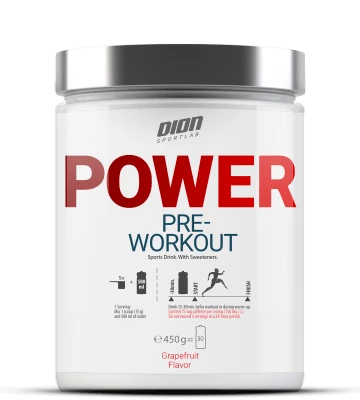 POWER Pre-Workout Drink with BCAA and Caffeine – DION Cyprus