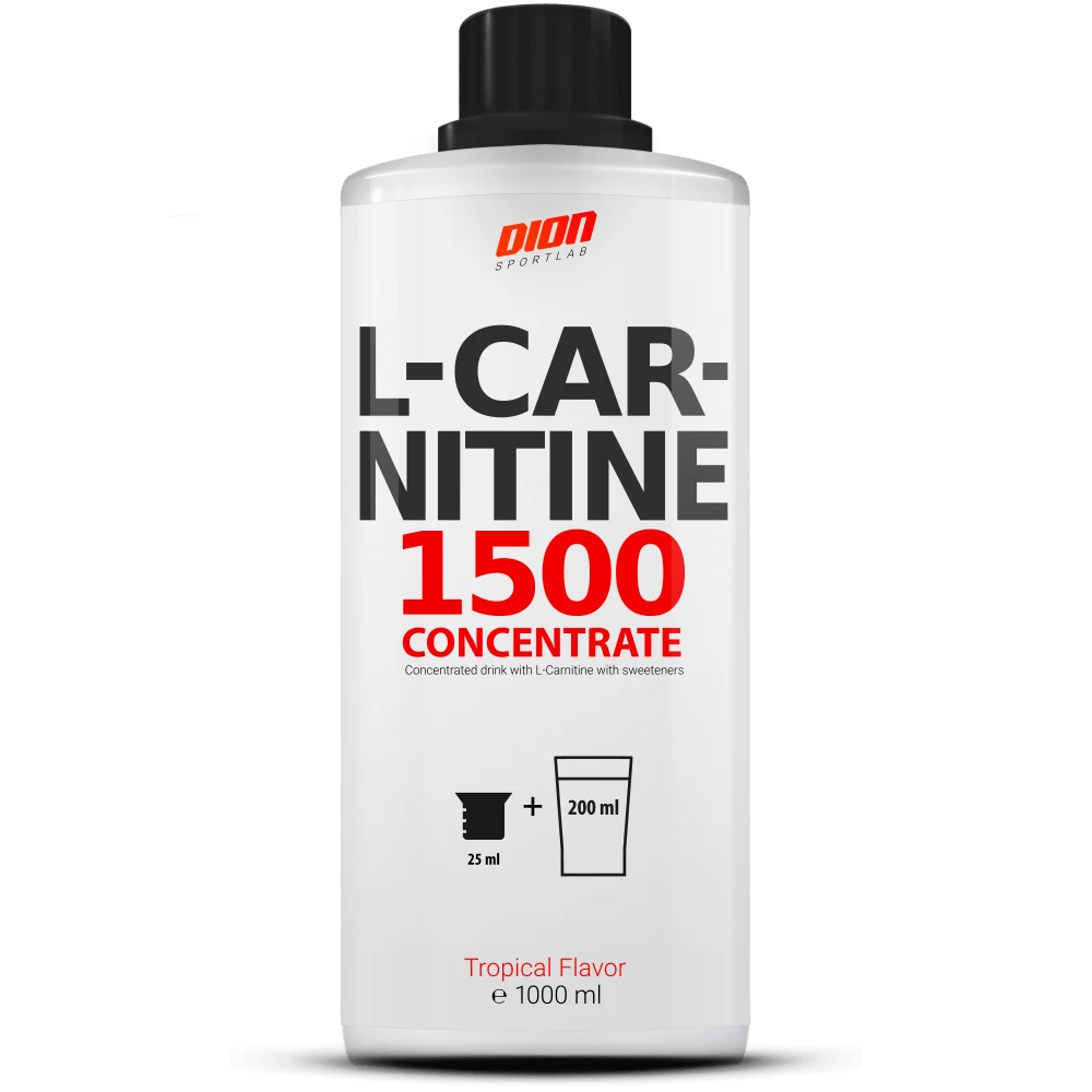 L-Carnitine 1500 mg Liquid – Fat Metabolism and Energy Support | DION Cyprus