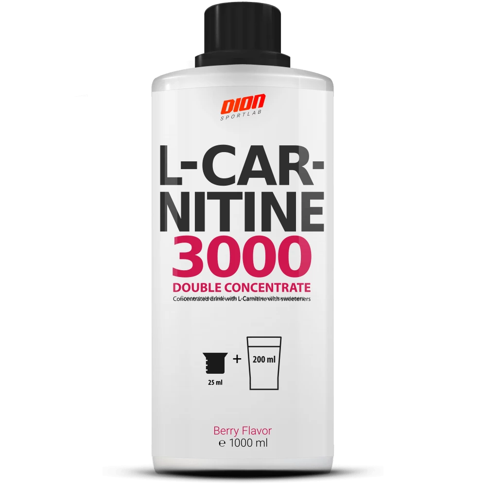 L Carnitine 3000 mg Liquid for Fat Burn and Energy | DION Cyprus